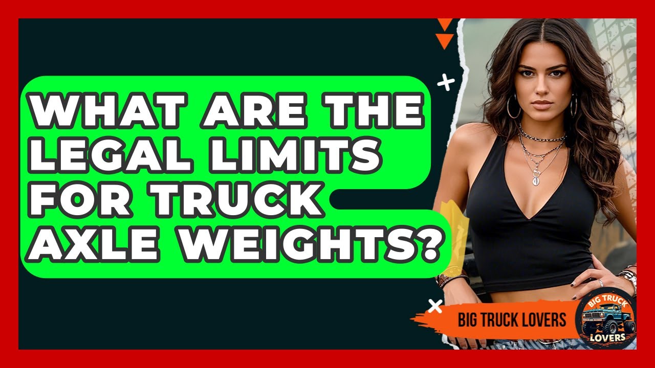 What Are The Legal Limits For Truck Axle Weights? - Big Truck Lovers
