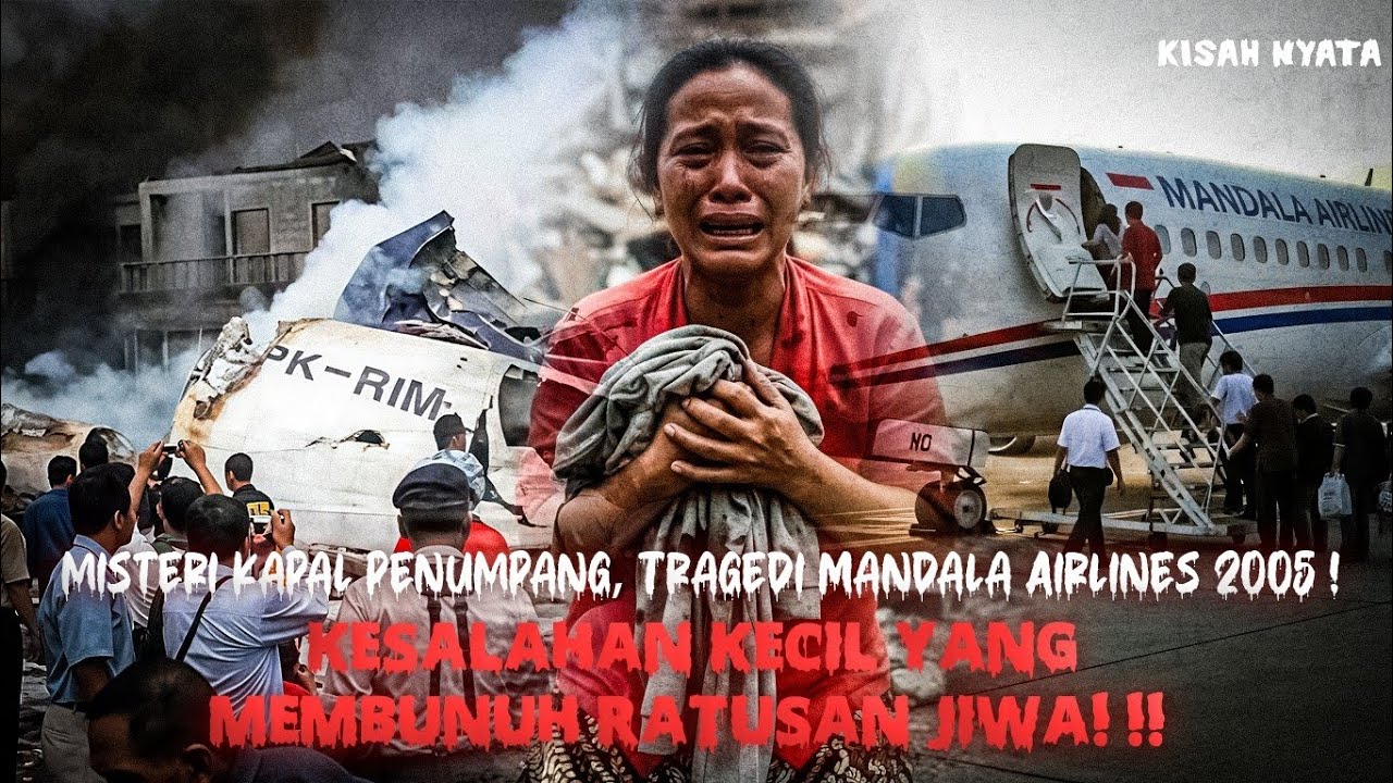 Kesalahan Kecil yang Membunuh Ratusan Jiwa! Tragedi Mandala Airlines 2005