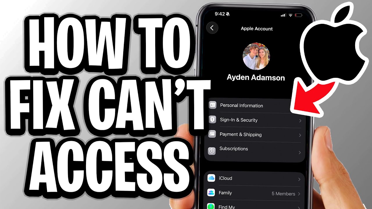 Fix Can't Access iCloud or Apple ID Account On iPhone (Disabled) - Step By Step