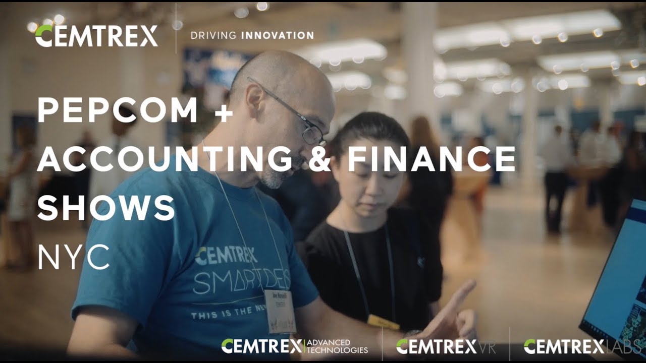 Cemtrex SmartDesk at Pepcom + Accounting & Finance Shows