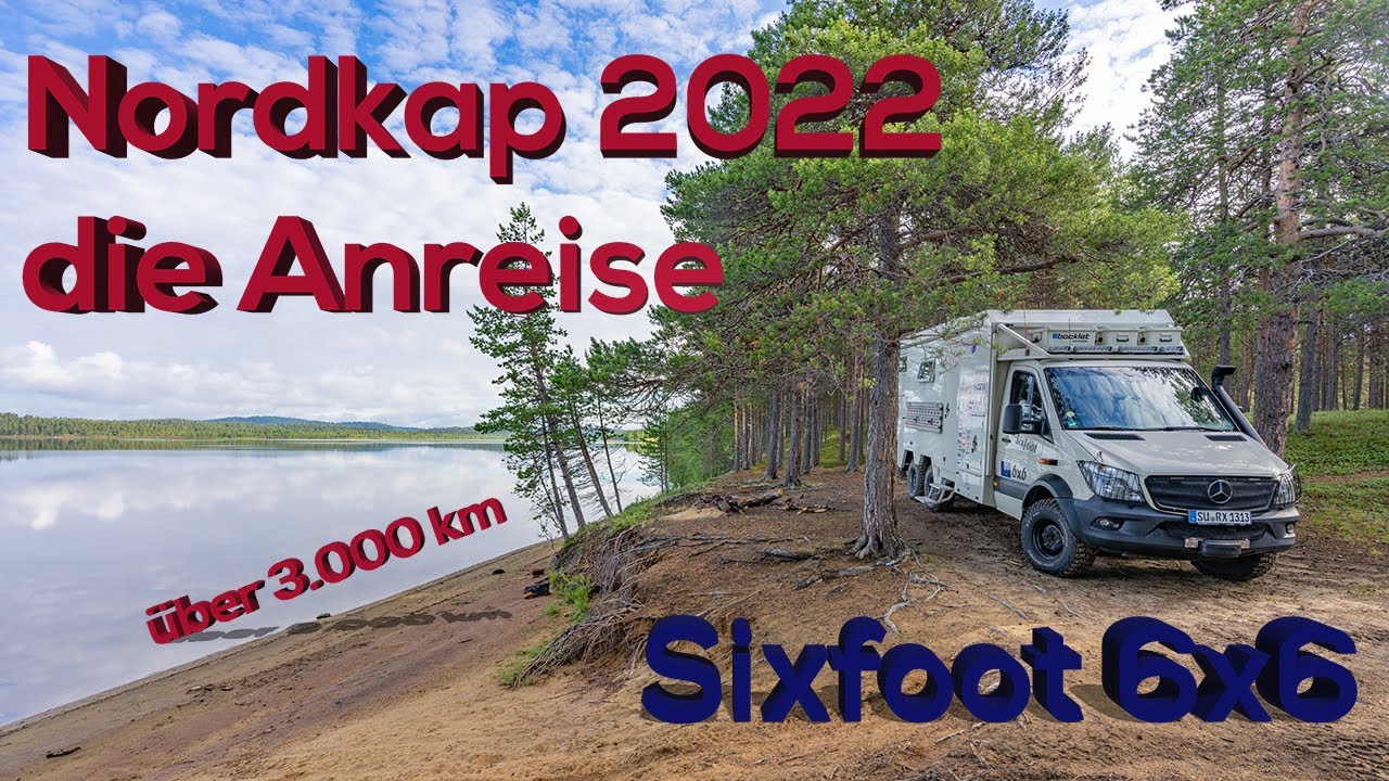 Nordkap 2022 die Anreise