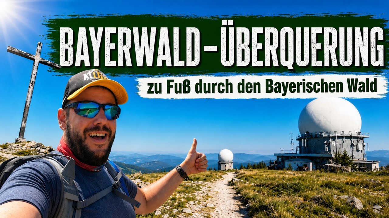 Meine pers&ouml;nliche Bayerwald&uuml;berquerung - Wandern im Bayerischen Wald