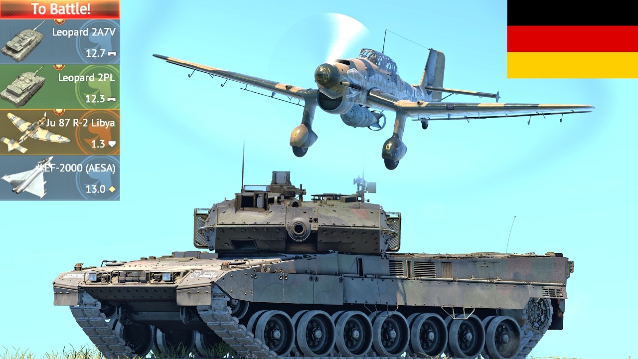 Выкатил на Ju-87 в топ-тир!💀