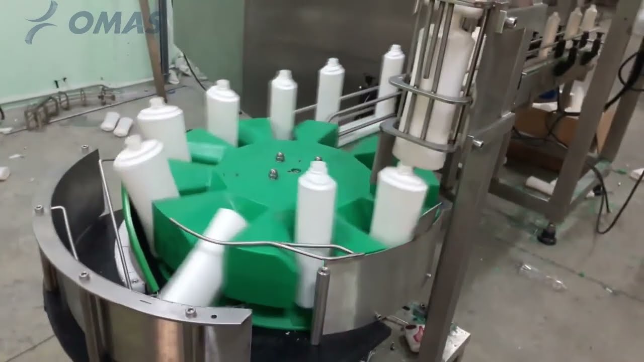 Şişe Dizme ve Yönlendirme   Bottle Unscrambler and Orientation Unit