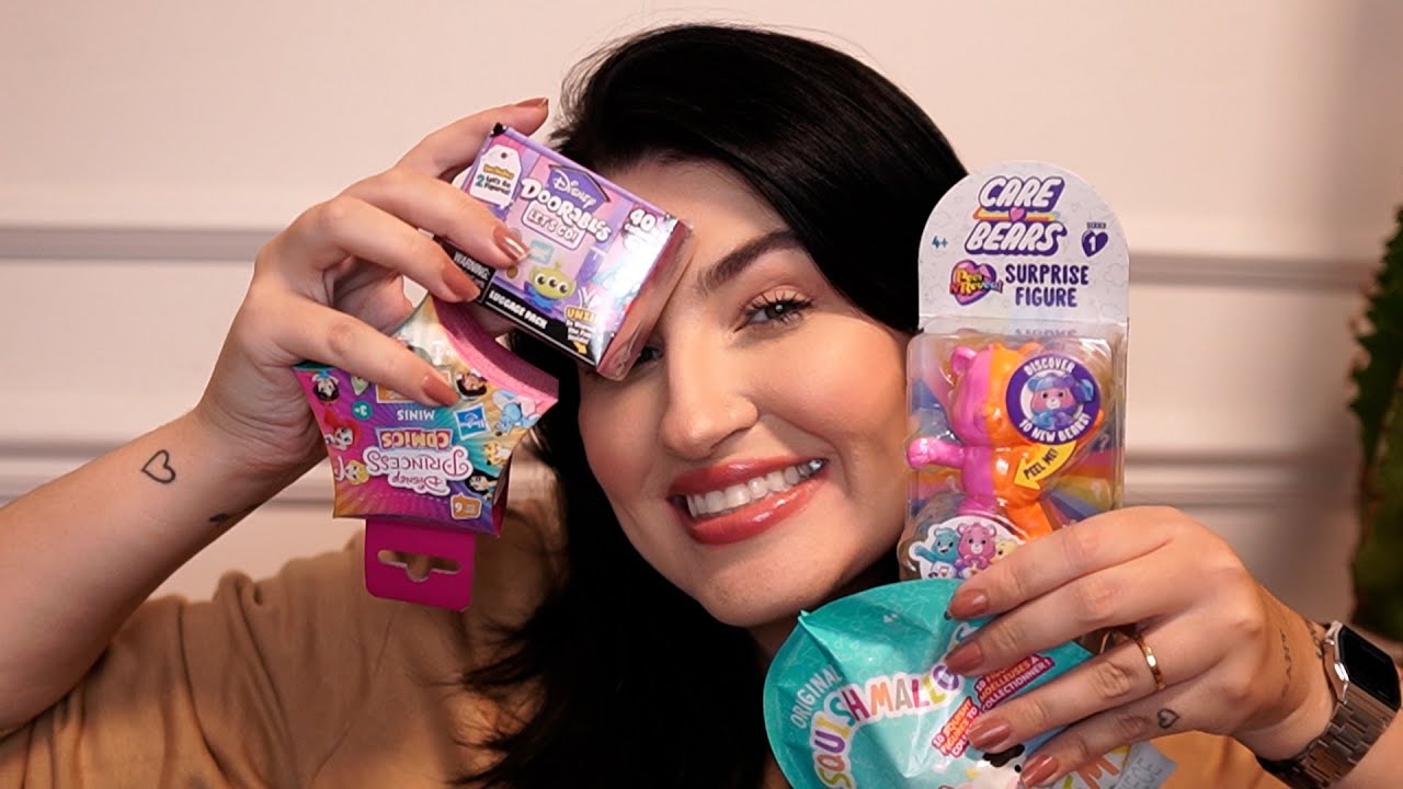 ASMR - ABRINDO BRINQUEDOS SURPRESAS!