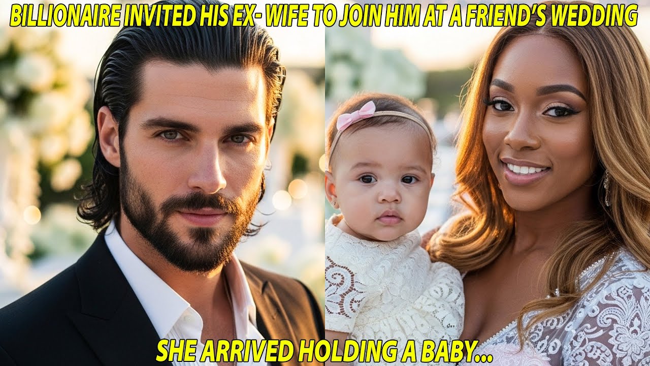 BILLIONAIRE INVITED HIS EX- WIFE TO JOIN HIM AT A FRIEND’S WEDDING — SHE ARRIVED HOLDING A BABY...