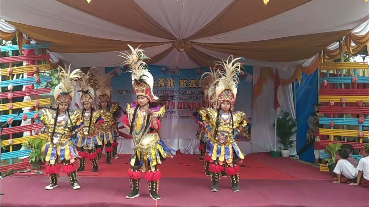 Gelar Karya 2023 SD Negeri 1 Glapansari | Tari Topeng Ireng-Sukma Abhinaya