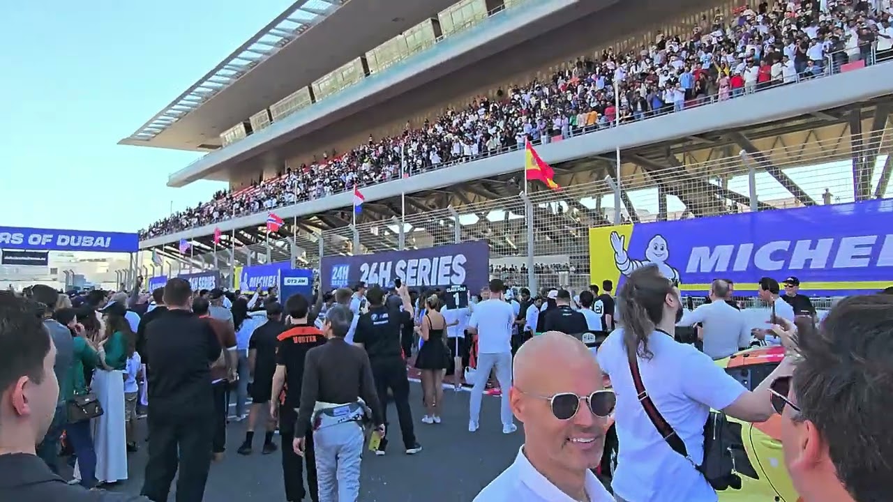 Ajith kumar before 24H Michelin Dubai Race 2025