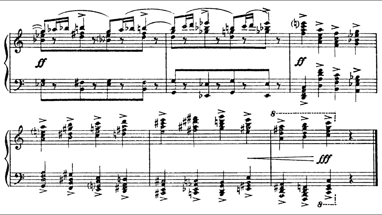 Sergei Prokofiev - March and Scherzo from The Love of Three Oranges, Op. 33ter (Chiu) (1922)