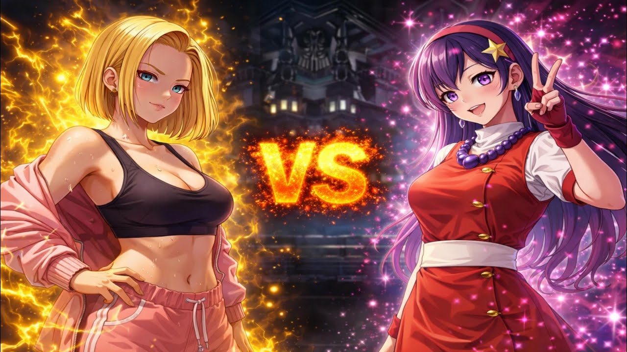 [DBZ vs KOF] Android 18 vs Athena Asamiya
