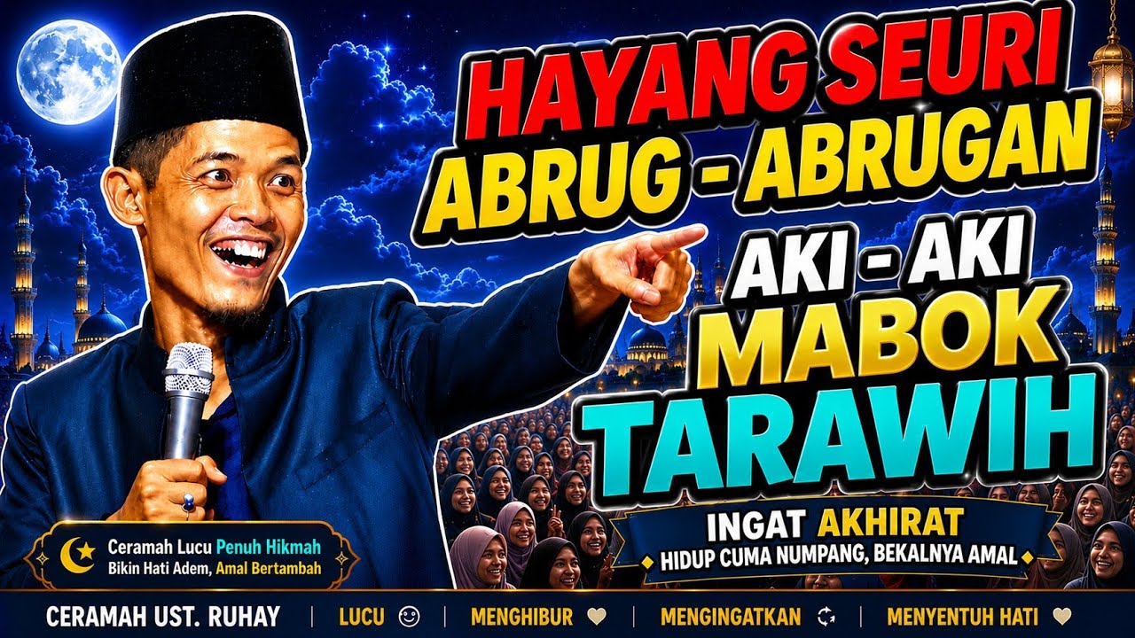 USTAD RUHAY TERBARU NYINDEN LUCU DI SUBANG 