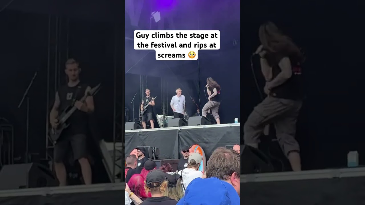 What just happened at vainstream festival #screams #festival #ourmirage #vainstreamrockfest