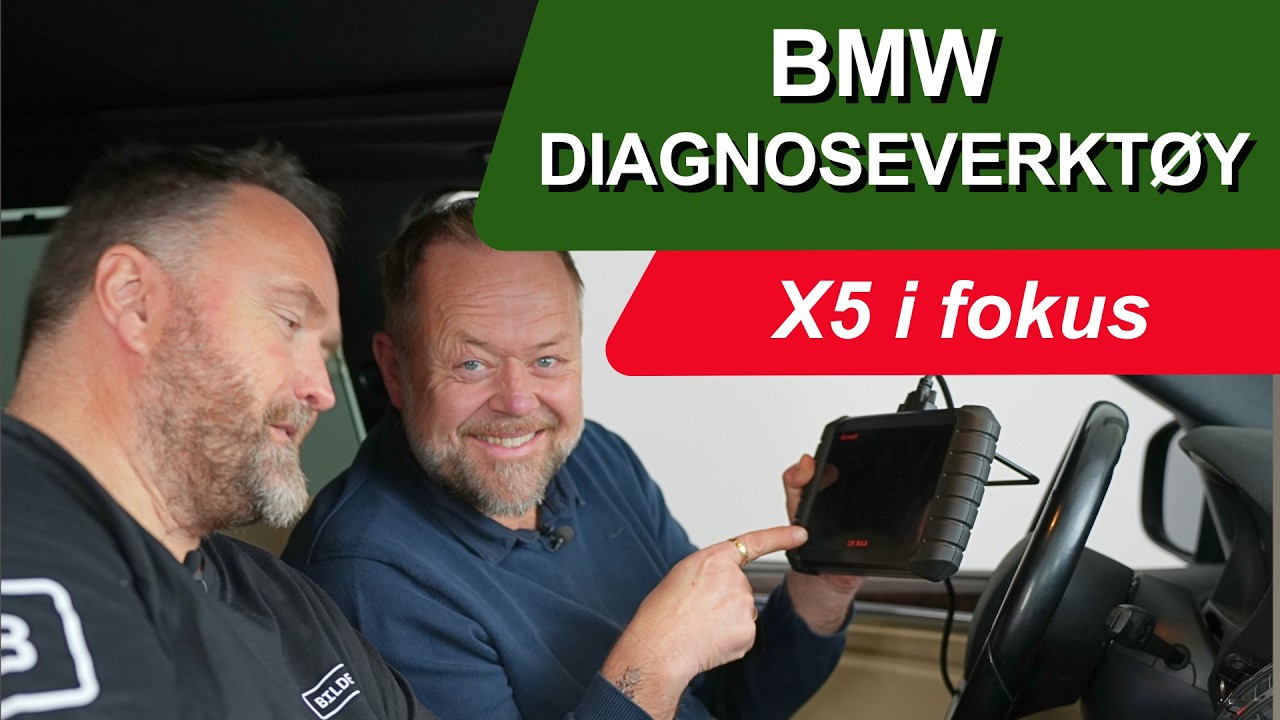 Slik bruker du iCarsoft diagnoseverktøy på BMW