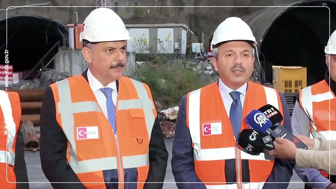 Vali Baydaş ve Vali Çiftçi'den Kırık ve Dallıkavak Tünellerinde İnceleme…👇