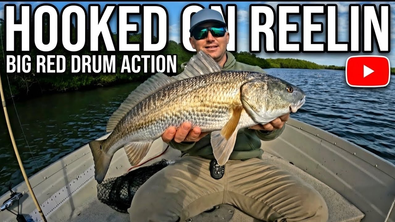 Catching Red Drum and Trout On the Indian River Lagoon in Sebastian!