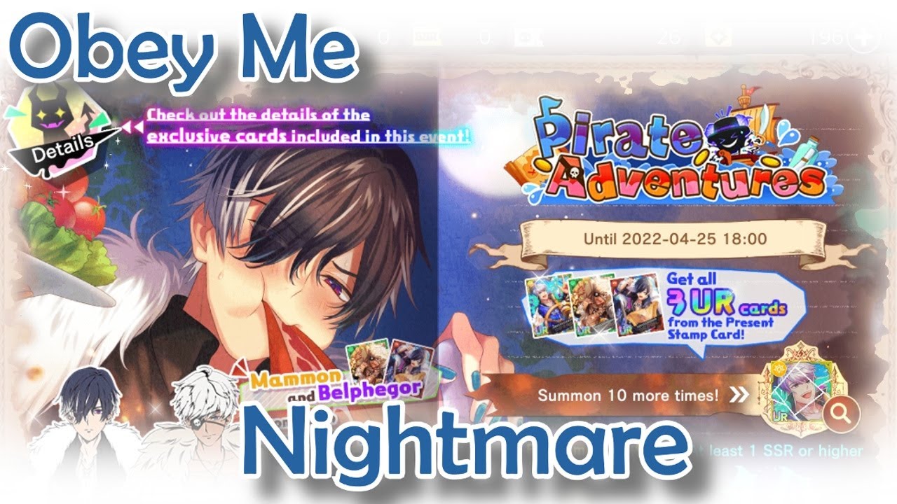 Pirate Adventure Nightmare - Obey Me