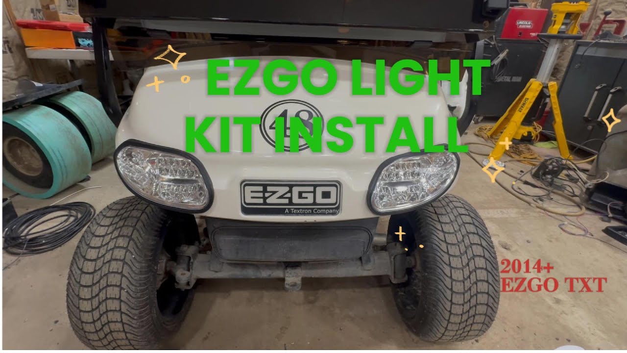 EZGO TXT Light Kit Install