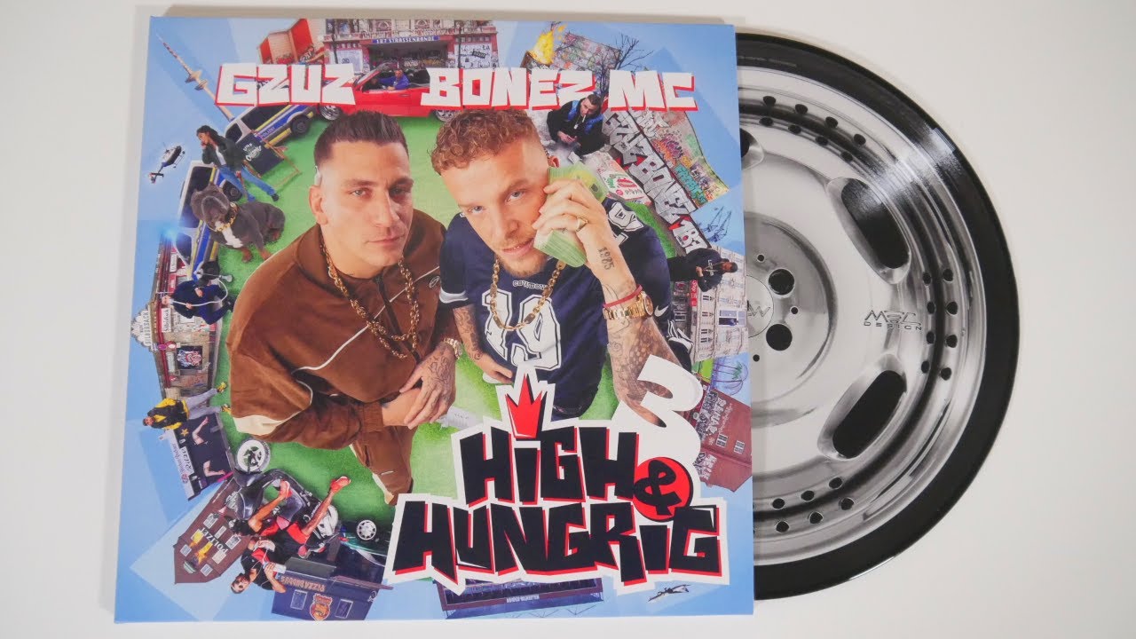 Gzuz & Bonez MC - High & Hungrig 3 Picture Vinyl Unboxing