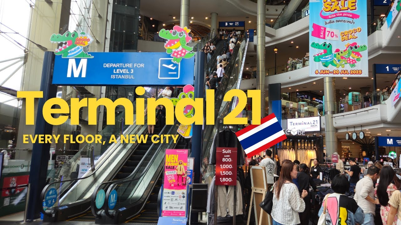 Terminal 21 Bangkok – Travel the World Inside a Mall