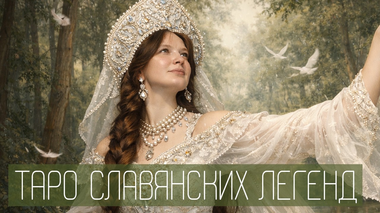 🦢 Распаковка и обзор Таро Славянских Легенд 🦢