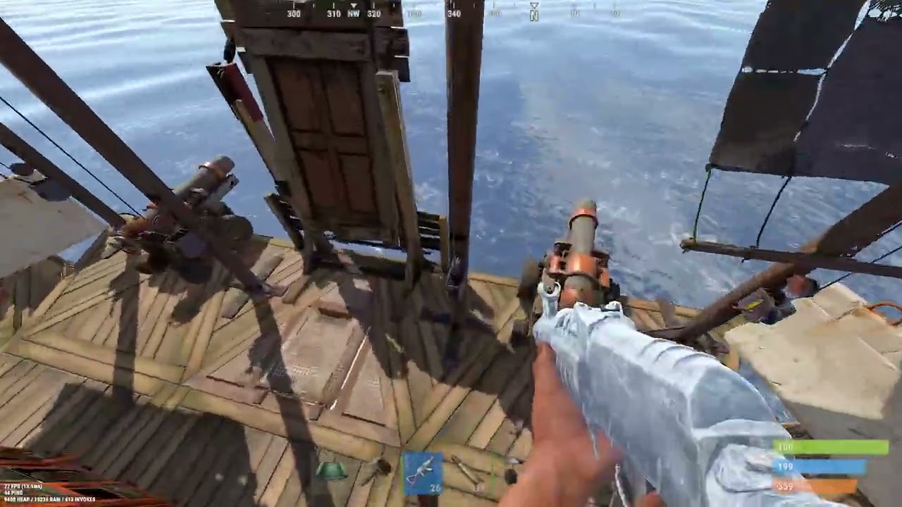 Este barco cambia TODO en Rust — PvP en el mar es otra cosa.
