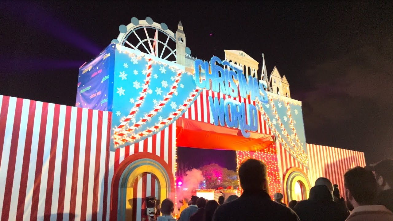 IL VILLAGGIO di NATALE più GRANDE D'EUROPA a ROMA : CHRISTMAS WORLD