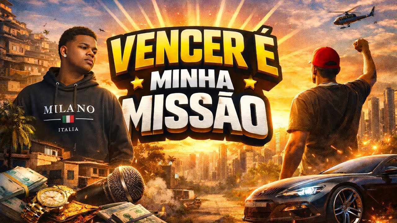 VENCER É MINHA MISSÃO  | Funk Motivacional 2026 | Música de Superação