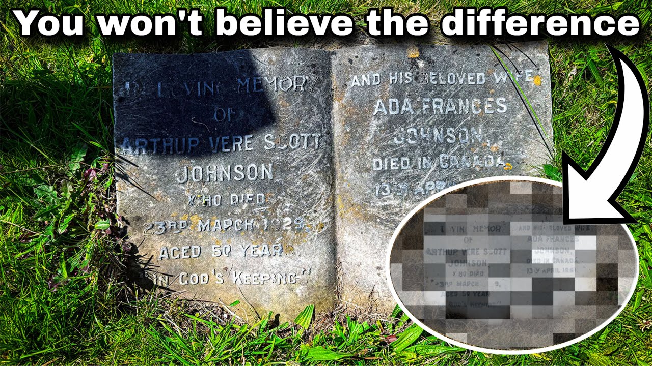 I Revisited the Grave I Cleaned 2 Weeks Ago… And It Looks Incredible