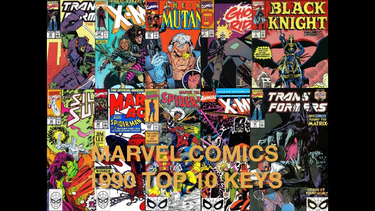 Marvel Comics Keys from 1990