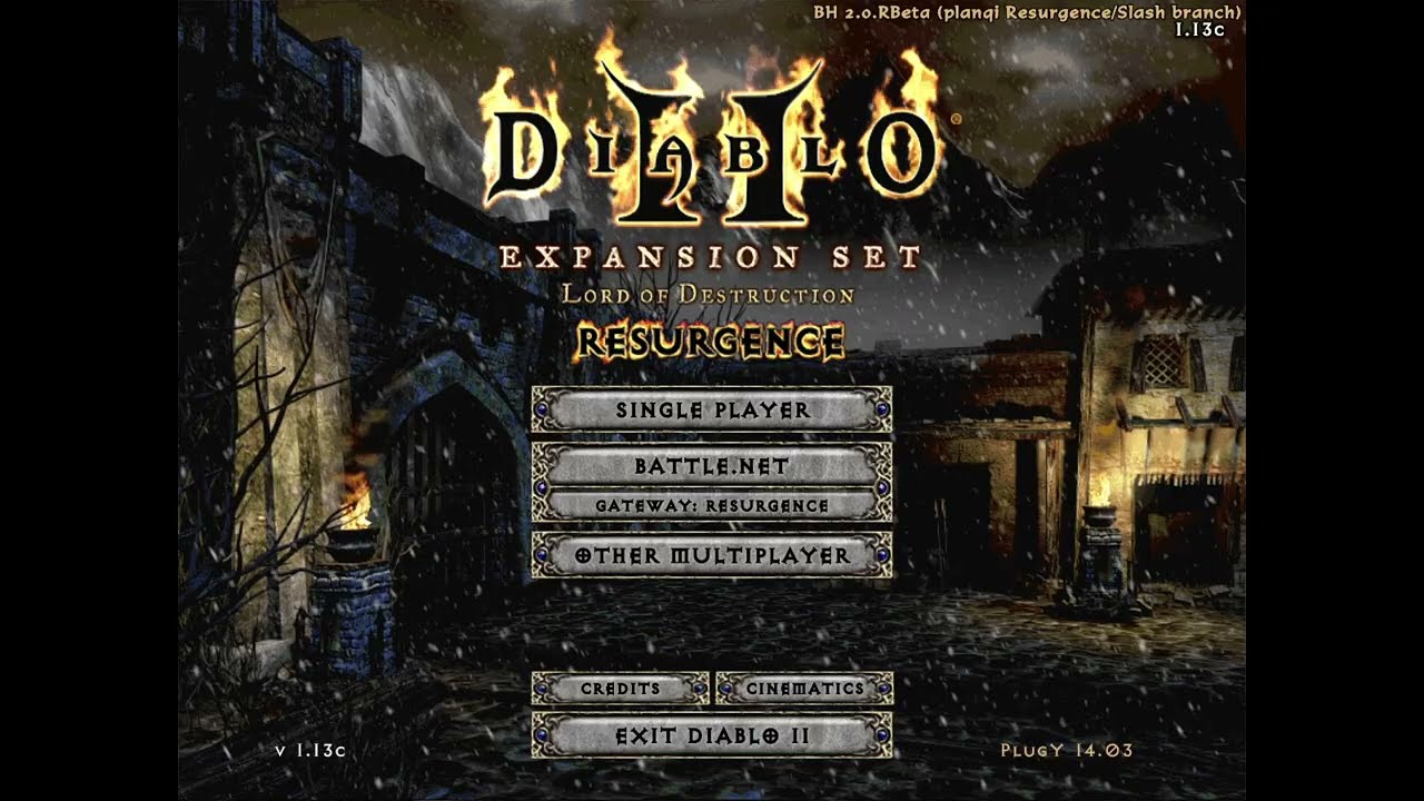 Diablo 2 Resurgence mod end game areas and bosses with amazon