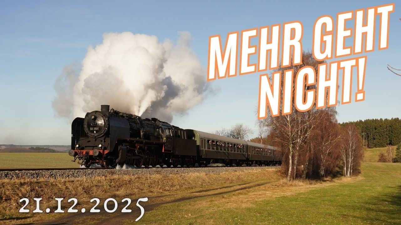 REKORDZUG mit 50 3501 im Erzgebirge!! | Kommt sie über den Berg??