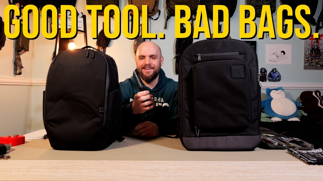 I Don’t Like the Linus Tech Tips Backpack or Commuter Backpack, but the Screwdriver is Pretty Cool
