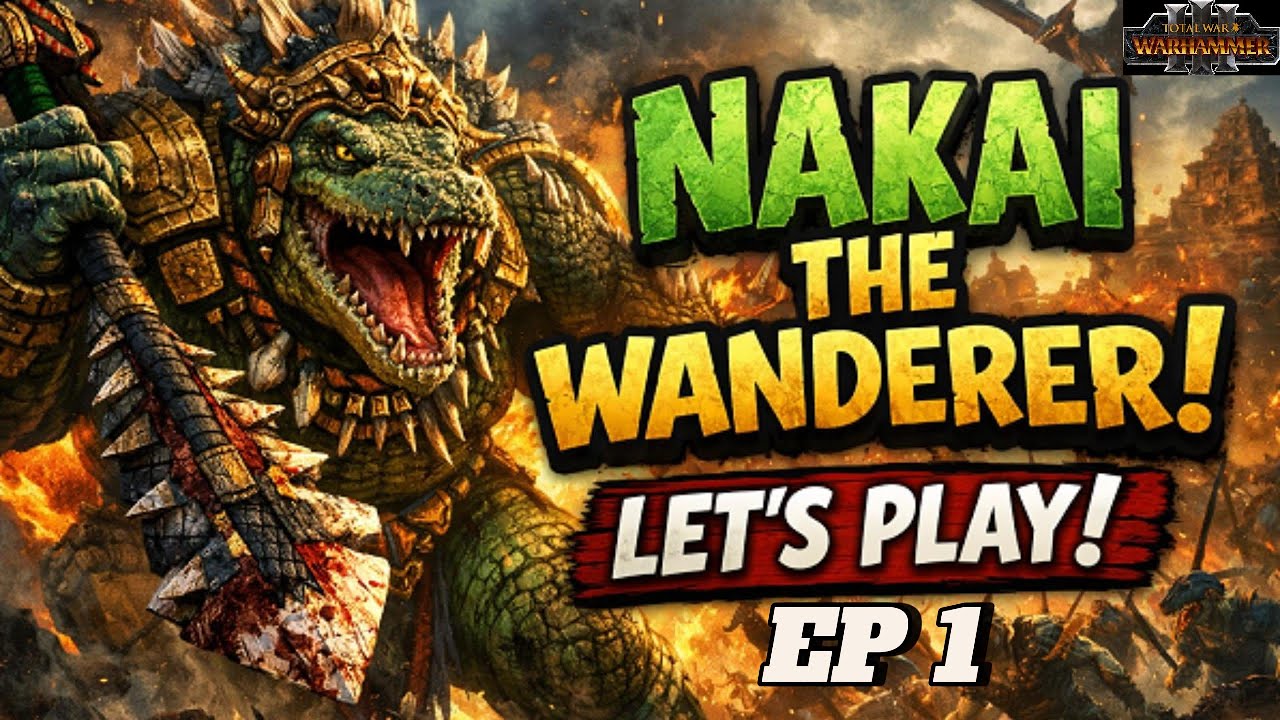 THE SPIRIT OF THE FOREST EMERGES! Total War: Warhammer 3 - Nakai the wanderer lets play. Ep1