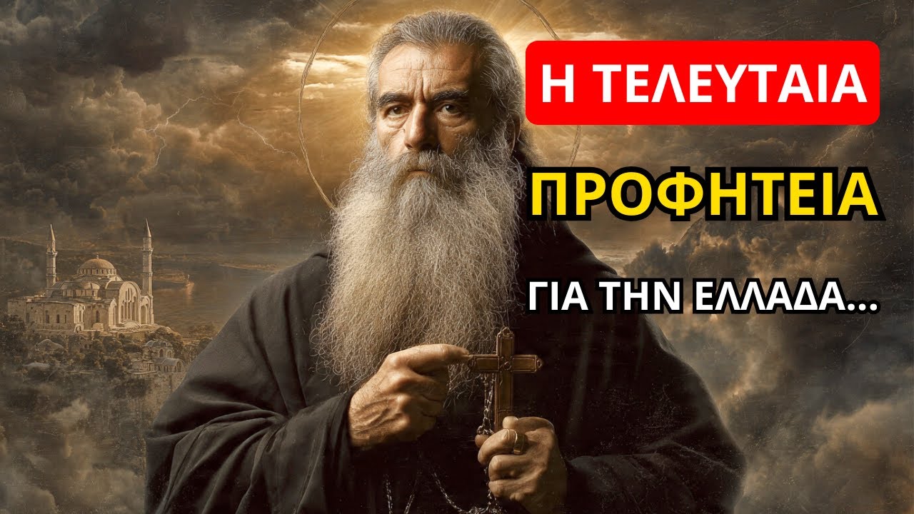 Άγιος Κοσμάς: Η τελευταία προφητεία πριν πεθάνει – αυτό θα συμβεί στην Ελλάδα!
