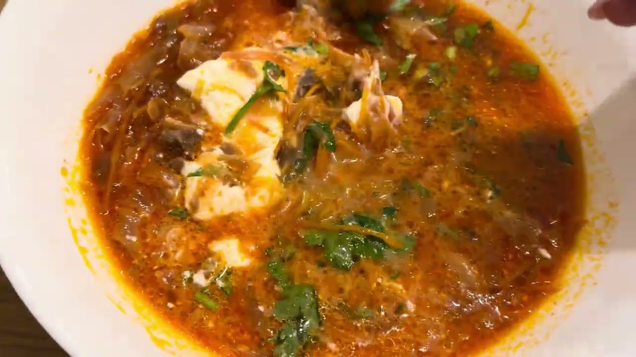 Простой и очень вкусный борщ дома