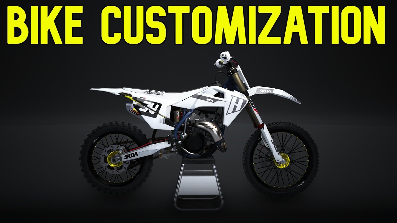 MXGP 2021 Bike Customization - Husqvarna 125