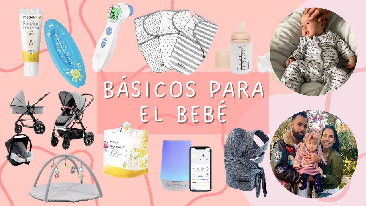 Esenciales para recién nacido I Productos básicos para un bebé de 0 a 6 meses
