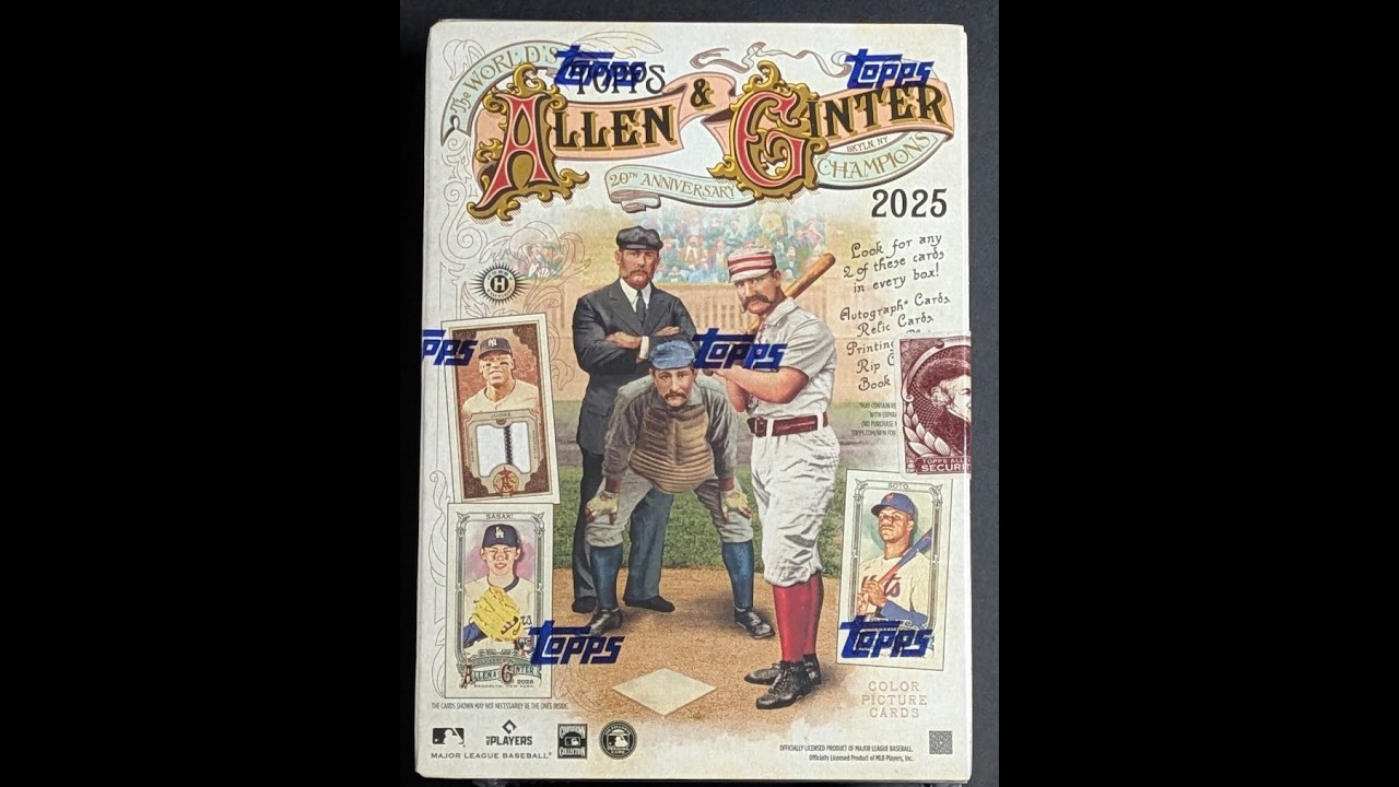S6E5 - 2025 Topps Allen & Ginter // Archives // Chrome Treasure Hunt