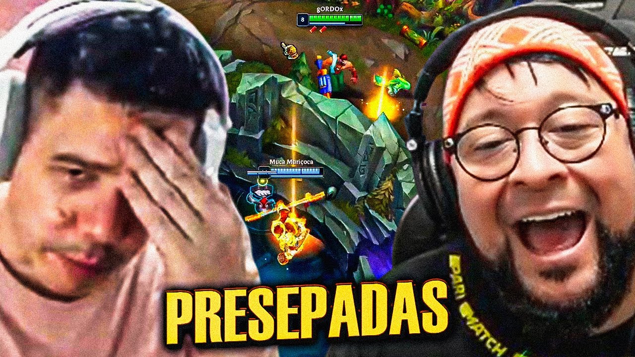 AS PRESEPADAS DE GORDOX E MUCA MURI&Ccedil;OCA | League of Legends