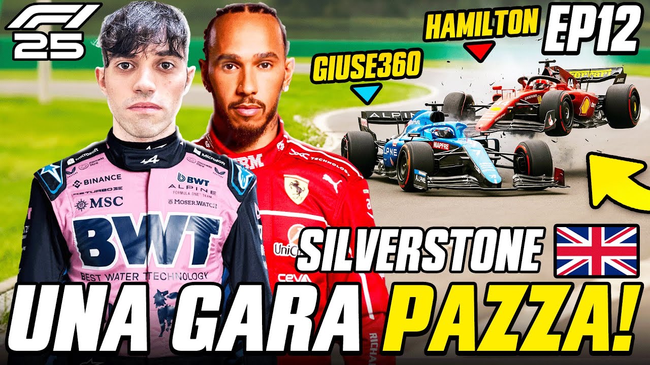 UNA GARA PAZZA A CASA DI HAMILTON! - TUTTI I BIG CON PENALITÀ! - F1 25 CARRIERA PILOTA EP.12