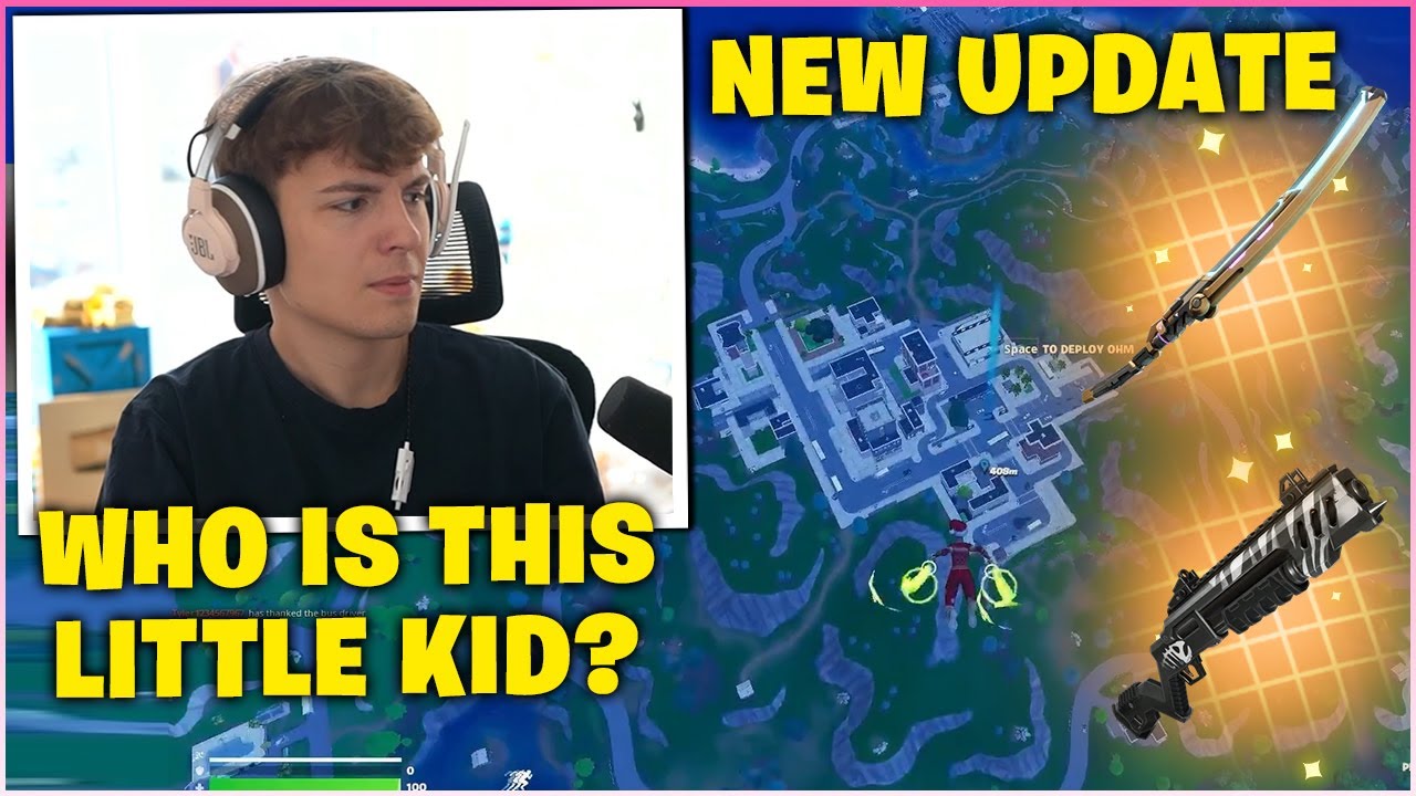 CLIX троллит САМОГО УМНОГО ребенка ВО ВРЕМЯ ИГРЫ В FORTNITE RELOAD НОВОЕ ОБНОВЛЕНИЕ!