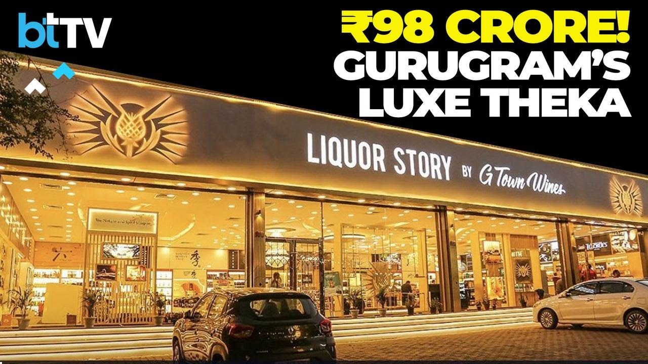 Inside Gurugram&rsquo;s ₹98 Crore Liquor Shop | Free Valet, Luxe Interiors & Top-Shelf Spirits
