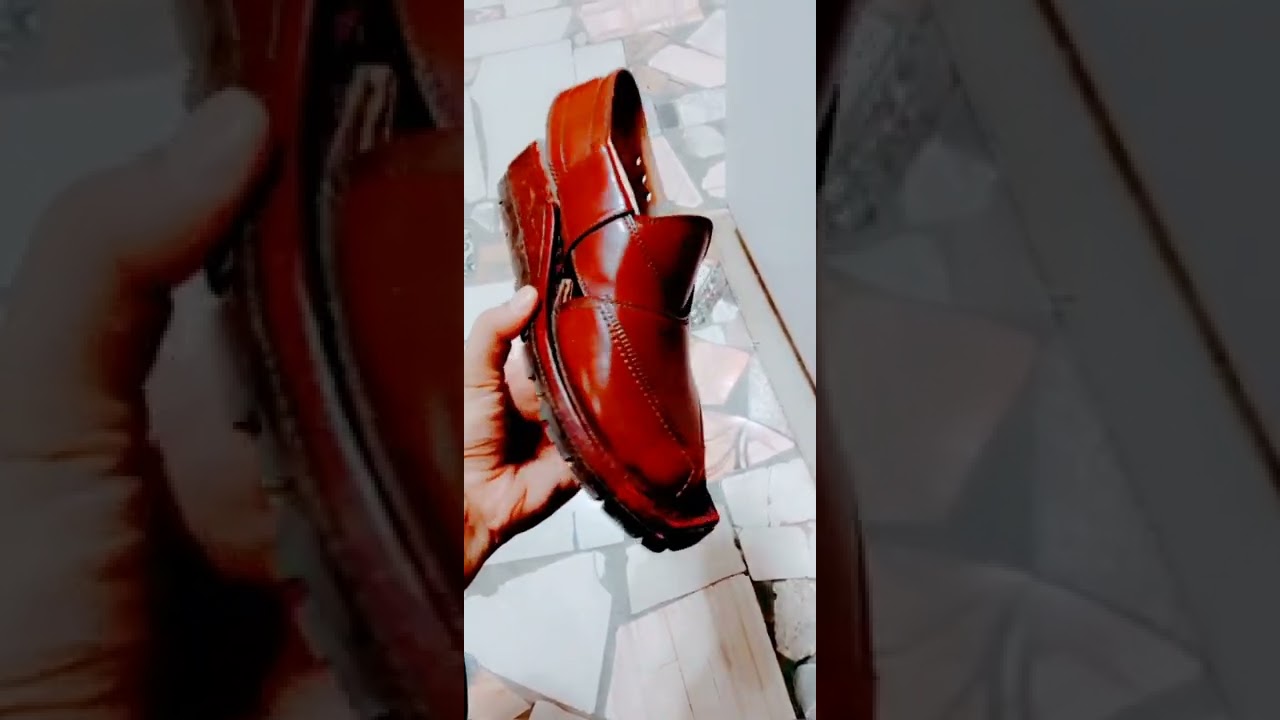 Naraozi 💥Chappal Handmade💢 Narozi 💛Chappal 🖤🖤double shool💞 light maroon color leather in letter