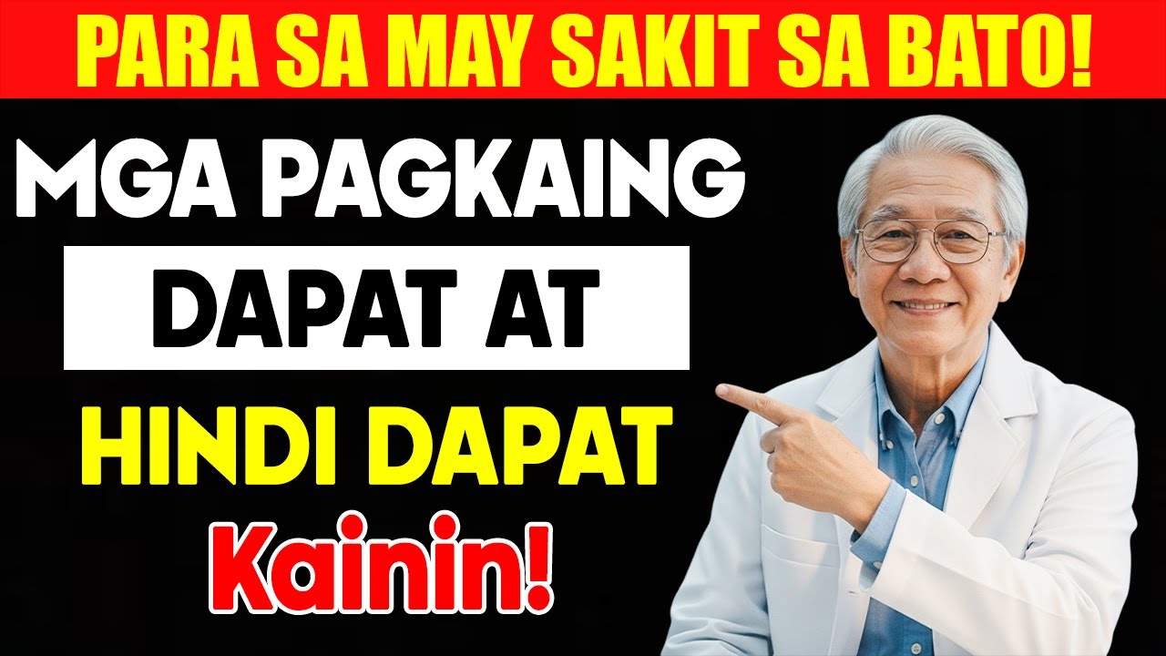 PAYO NI DOC: 3 Pagkaing Nagpapagaling sa Bato at 3 Pagkaing Lihim na Sumisira Dito!