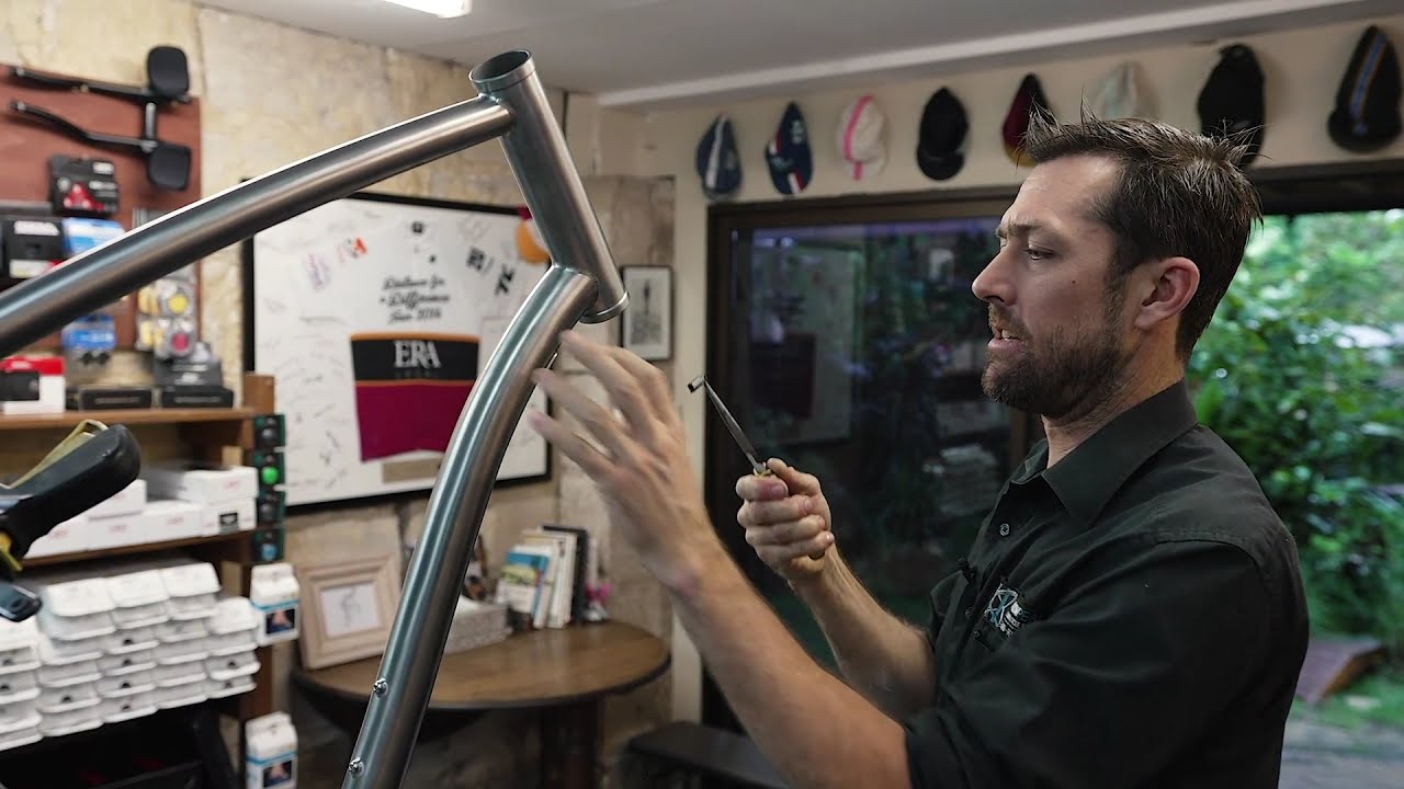 Fusion Peak Pro Cycle Fitting - Waltly Titanium Bike Build