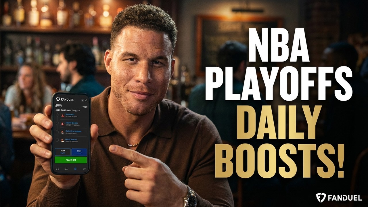 Делайте ставки на плей-офф НБА 2026 года в букмекерской конторе FanDuel Sportsbook.