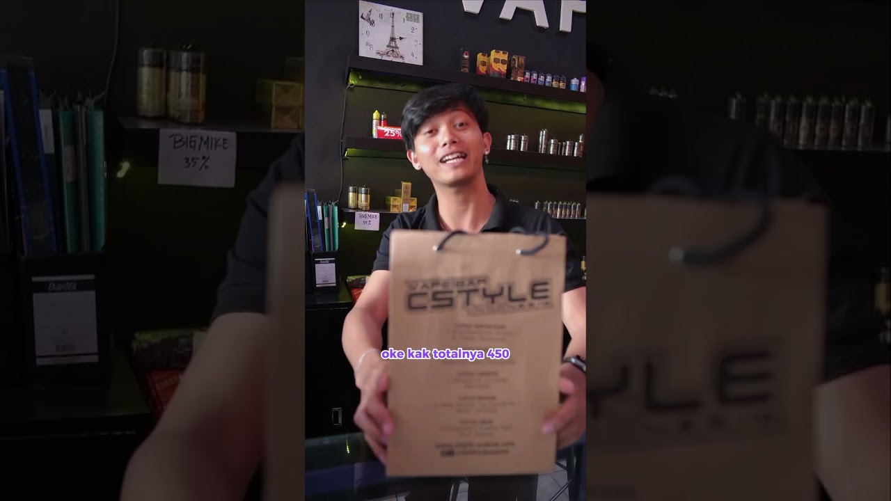 Rejeki jadi Vaporista