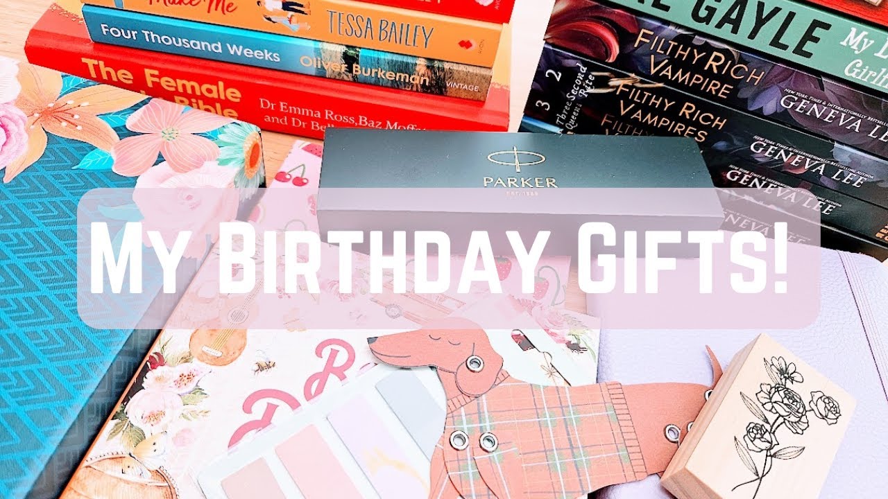 My Birthday Gifts!