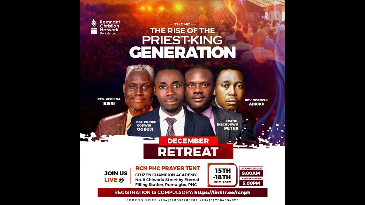 DECEMBER RETREAT DAY 1 || 15/12/2022
