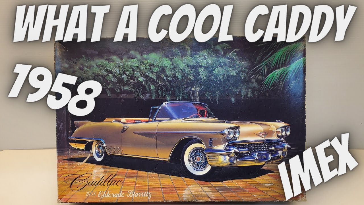 IMEX/ARii 1958 Cadillac Eldorado Biarritz 1:24 Scale Model Kit
